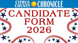 Citrus County Candidate Forum 2026 | County Commission, School Board & Local Election Candidates