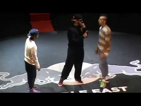 red bull bc one middle east africa  2014 toufeeq VS d12