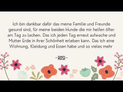 #3 - 10.08.2021 - Ich bin dankbar für ... 🙏❤️... und wofür bist du heute dankbar? 😇