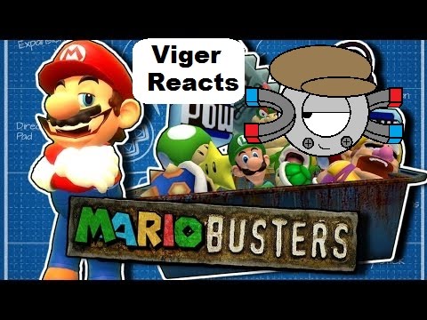 Viger Reacts to SMG4's "The Mario Channel: MARIOBUSTERS"