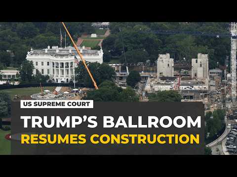 Supreme Court allows Trump White House ballroom construction to continue