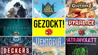 Gezockt! Was ist das nur für ein Spielejahrgang?