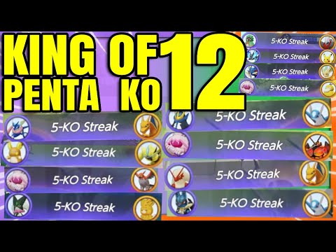 Worlds Best SoloQ Player PENTA 5 KO Compilation 12 | Pokemon Unite