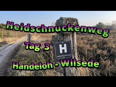 Heidschnuckenweg - Tag 3 - von Handeloh nach Wilsede / Dezemberwanderung