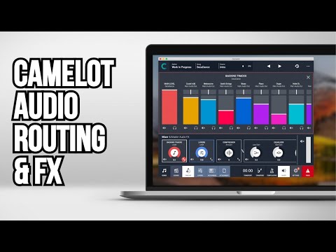 Camelot the Multitrack Audio Player for macOs Windows and iPad