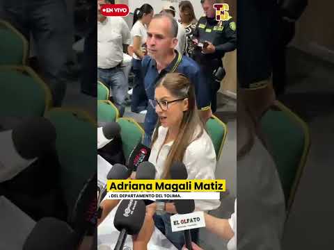 Adriana M. Matiz se reunió con alumnos de la UT en el comité departamental de gestión del riesgo.