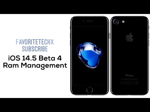 iPhone 7 on iOS 14.5 beta 4 Ram Management is Great 👍🏼