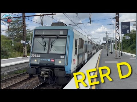 Ligne RER D. Paris. France / Line RER D. Paris. France/ Linie RER D. Paris. Frankreich 