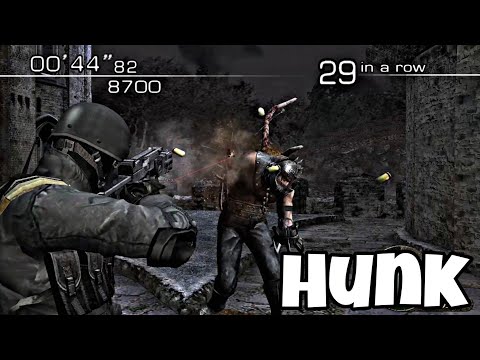 Resident Evil 4 (PS5 1080p60) -  Mercenaries - Hunk "159340" Max Kills in a row : 70