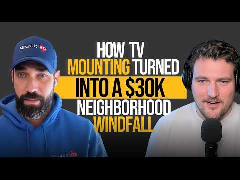 How TV Mounting Turned Into a $30K Neighborhood Windfall: Workbench interview thumbnail