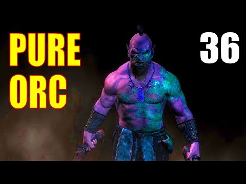 Skyrim HARDCORE PURE ORC BUILD Walkthrough - Part 36, The Elder Scroll Speedrun