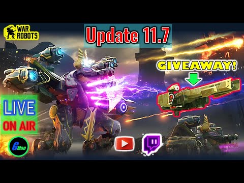 LIVE: Venire GIVEAWAY (Closed) & UPDATE 11.7 Is Here | WR - War Robots