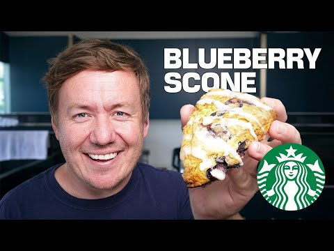I Made Starbucks Blueberry Scones Recipe At Home