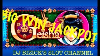 Geisha SLOT Machine! - MAX BET - BONUS JACKPOT - BIG WIN!!!