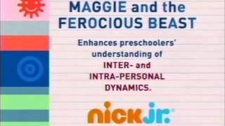 Nick Jr. Maggie & The Ferocious Beast Curriculum Board 2009