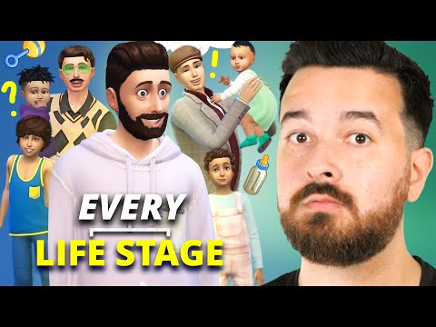 I have 8 Sims in one house... Every Life Stage Challenge! - Part 7