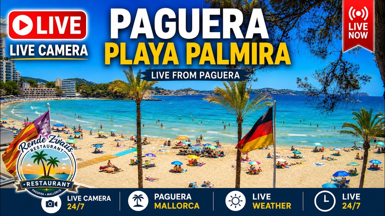 Live webcam view of Palmira Beach Live View