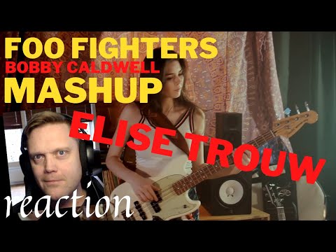 Recky reacts to: Foo Fighters Meets 70's Bobby Caldwell - Live Looping Mashup by Elise Trouw