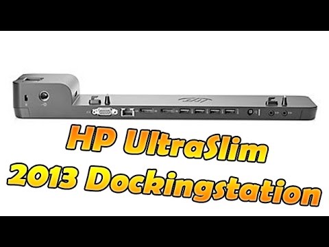 Hewlett Packard (HP) „HP UltraSlim“ prijungimo stotis 65 W – 4 x USB 3.0, 2 x DisplayPort 1.2, 1 x VGA, 1 x RJ-45, 1 x Linijinis įvestis, 1 x Linijinis išvestis video