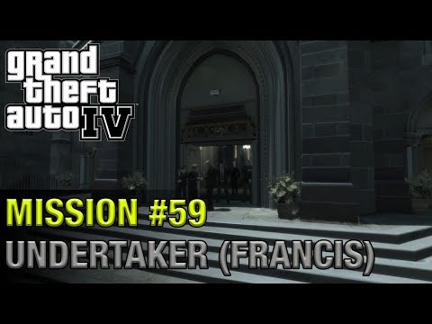 Grand Theft Auto IV - Mission #59 - Undertaker (Francis' Funeral) | 1440p 60fps