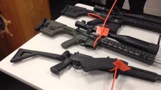 Guns, heroin seized in drug ring takedown