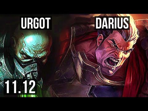 URGOT vs DARIUS (TOP) | 8/1/10, Rank 7 Urgot | TR Master | v11.12