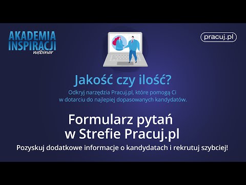 Formularz pytań w strefie Pracuj.pl - nowe rozwiązanie