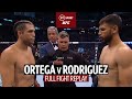 Unfortunate Injury Ends Main Event Brian Ortega V Yair Rodriguez Full Fight Replay