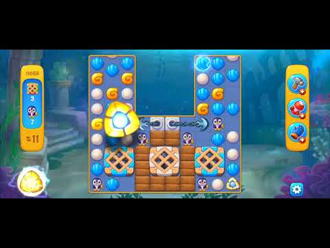 Fishdom Easy Level 11066 (with ingame lightning and bomb boosters) @choraelmin