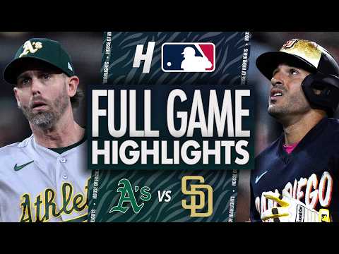 샌디에이고 VS 애슬레틱스 7:3 MLB 스포츠하이라이트