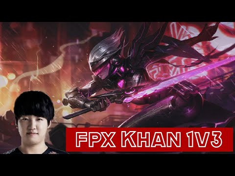 Khan 1v3 with Fiora | V5 vs FPX | Week 5 Day 1 LPL Spring (2020)