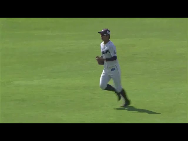 【ファーム】ライオンズ・鈴木 ピンチを救うスライディングキャッチ!! 2018/9/5 L-E(ファーム)