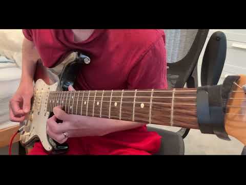 Guitar solo to Demi Lovato's Cool for the Summer (80s remix)