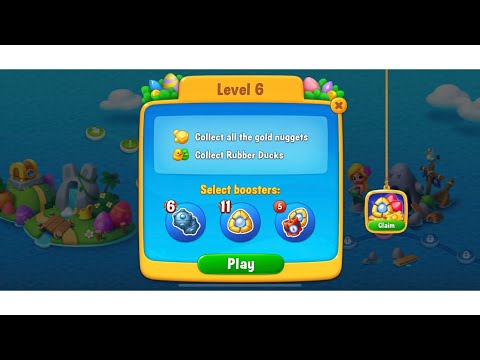 Fishdom, level 6 swift escapade