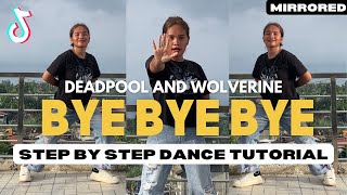 NSYNC ‘Bye Bye Bye’ DANCE TUTORIAL STEP BY STEP (Deadpool and Wolverine) Beginners