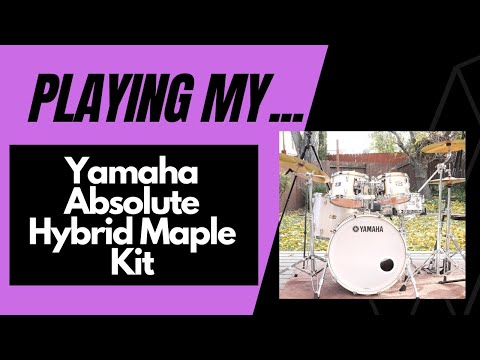 Yamaha Absolute Hybrid Maple Drum Set - (circa 2020)