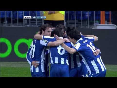 La Liga | Gol de Sergio (0-1) en el Real Madrid - RCD Espanyol | 16-12-2012 | J16