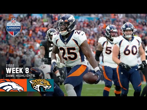 Denver Broncos vs. Jacksonville Jaguars | 2022 Week 8 Game Highlights