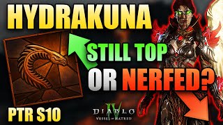Hydra After the Nerf… Still META? -  S10 PTR Diablo 4