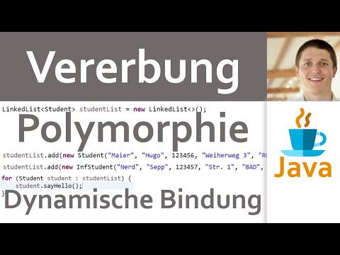 💻 JAVA | Vererbung 07 - Polymorphie und dynamische Bindung