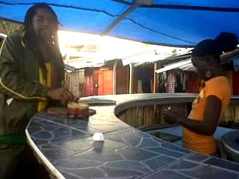 Reymz cooling out at H.W.T ital shop