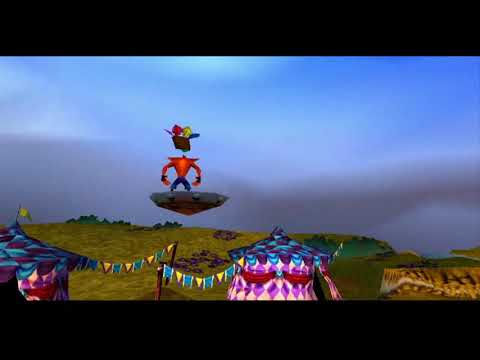 Crash Bandicoot - Warped (PS1) 105% Walkthrough pt17 - Double Header
