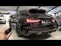 2022 Audi RS6 Johann Abt Signature Edition 800 Hp Startup Sound Visual Review Lightshow