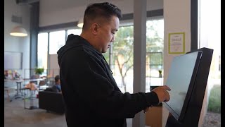 Logitech Desk Booking with Zoom Kiosk