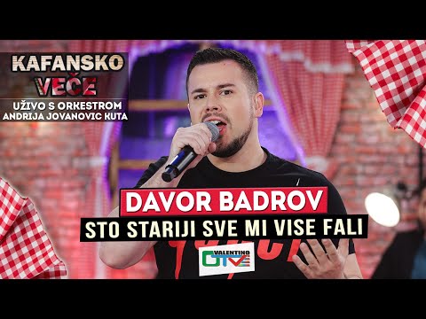 DAVOR BADROV - STO STARIJI SVE MI VISE FALI | UZIVO (ORK. ANDRIJA JOVANOVIC KUTA) | 2022 | OTV