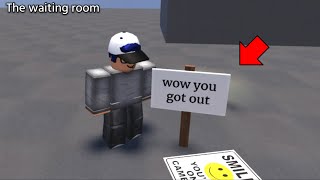 Finding This Secret in Roblox The Waiting Room 
