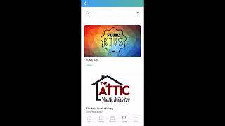 FUMC Church Center App Tutorial