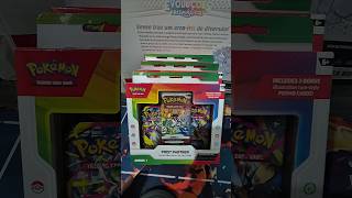 Abri 3 box de parceiros iniciais EM INGLÊS #pokemon #pokemoncards #pokemontcg