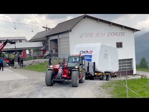 JAKOBSHORN – NEUE KABINEN 2. SEKTION