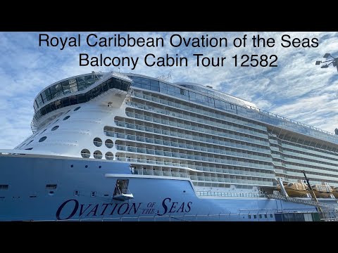 Royal Caribbean Ovation of the Seas Balcony Cabin Tour 12582 #cruiselife #balcony #alaska #cruising